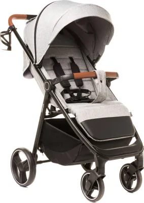 Produktbild von 4Baby | Kinderwagen - Buggy Kinderwagen - Hellgrau - Leicht - Sportwagen mit Liegeposition - mit Einhand-Faltung - bis zu 22 kg - Stinger