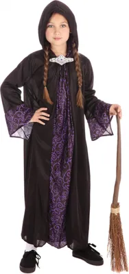 Image de Bristol Novelty Costume de sorcier pour enfants BN1802 (M) (Noir/Bleu)