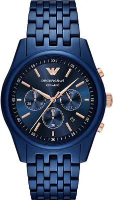 Produktbild von Zegarek męski EMPORIO ARMANI AR70016 granatowy fashion