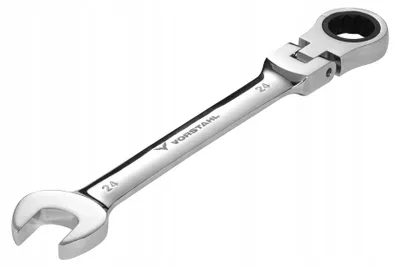 Produktbild von Vorstahl Gelenk-Ringschlüssel mit Ratsche 24 mm CrV