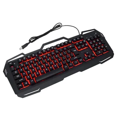 Produktbild von Klávesnica k PC káblová BLOW K-2 čierna podsviet.
