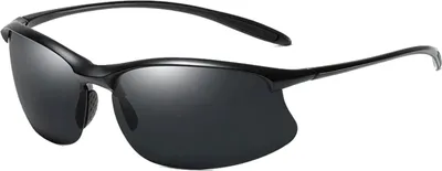 Image de Camerazar Lunettes de sport universelles pour conducteurs, polarisées, noires