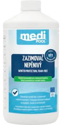 Obrázek produktu pro Zazimovač nepěnivý mediPOOL koncentrát pro venkovní bazény 1000ml