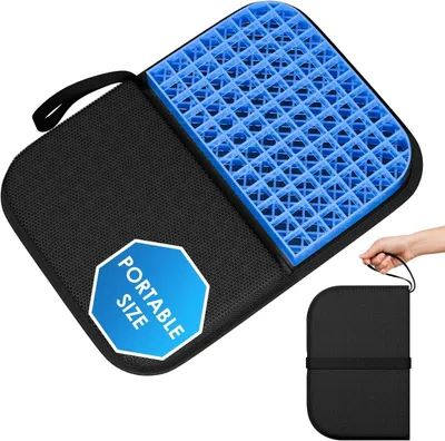 Produktbild von Gel-Sitzkissen für Stühle - Tragbares Massagekissen für Auto und Büro