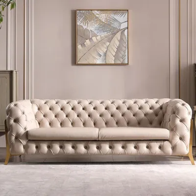 Produktbild von Kunstleder 3 Sitzer Sofa Wohnlandschaft Relax Sitz Design Couch Lounge Sofas