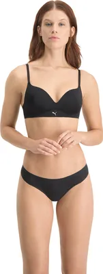 Produktbild von PUMA Damen Bra Unterwäsche, Schwarz, 80 / A EU