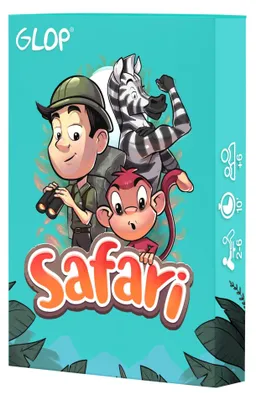 Zdjęcie produktu dla Safari – gra karciana dla dzieci, gra rodzinna dla 2-6 graczy