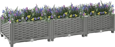 Obrázek produktu pro vidaXL Hochbeet 120x40x23 cm Polypropylen