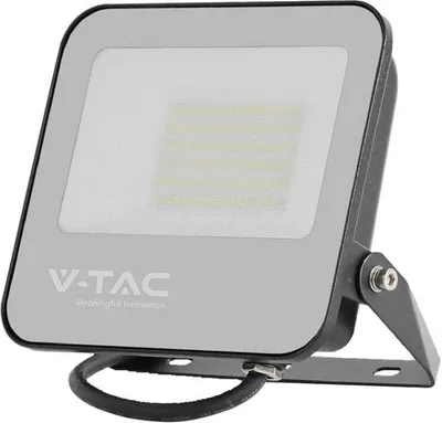 Obrázek produktu pro LED reflektor V-TAC 50W 185Lm/W černý VT-4456 6500K 9250lm