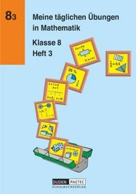 Image de Meine täglichen Übungen in Mathematik Klasse 8 Heft 3