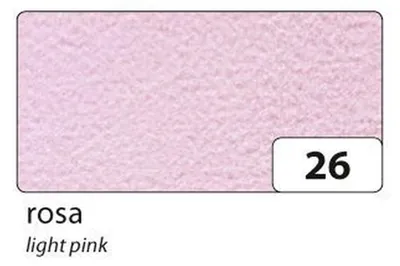 Produktbild von folia Bastelfilz 150g/m² rosa 45cmx5m