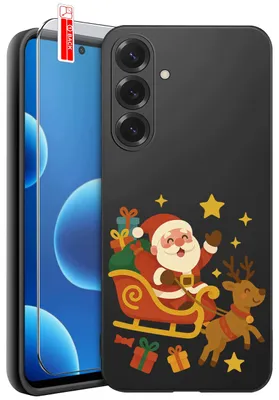 Productafbeelding van Beschermhoezen voor de Samsung A27 5G – Designs | Mat siliconen hoesje + 9H-glas