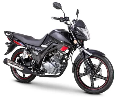 Produktbild von Motorrad Fighter 125 ZXT-RS schwarz 90 km/h Euro 5 Schaltmoped 125ccm 4 Takt Leichtkraftrad Krad Kraftrad 125er