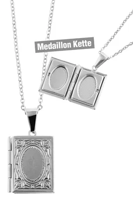 Produktbild von Akzent Damen Kette mit Anhänger Brunhild Brunhild, silberfarbig, langlebig