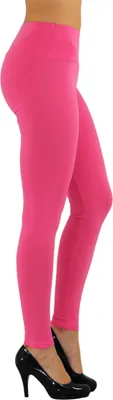 Obrázok produktu pre Dámske legíny legíny dlhé s vysokým pásom ružové XL