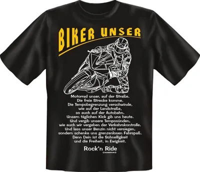 Produktbild von Biker Unser Motorrad - Textilien - T-Shirt