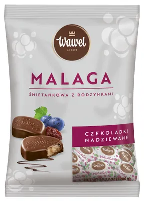 Zdjęcie produktu dla Wawel czekoladki Malaga 1kg