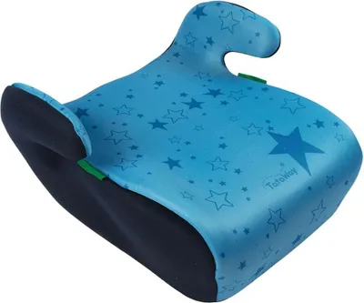 Immagine prodotto di Seggiolino Tataway i-Size ECE R129/03. Seggiolino per bambini da 126 a 150 cm di altezza. Seggiolino con motivo a stella, seggiolino per bambini su sfondo blu