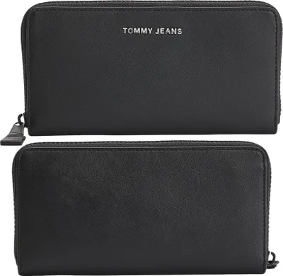 Immagine prodotto di Portafoglio da donna Tommy Jeans nero AW0AW11849