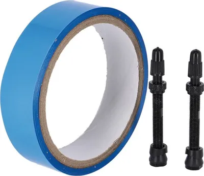 Produktbild von Weldtite Tubeless Felgenband&Ventil Kit Felgenband MTB & 2 Ventile