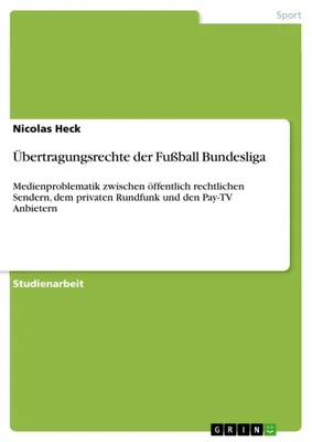 Produktbild von Übertragungsrechte der Fußball Bundesliga