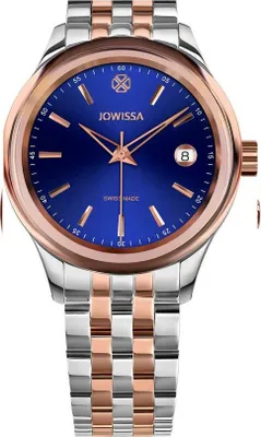 Produktbild von JOWISSA J4.231.M Uni-Armbanduhr, Edelstahl-Gehäuse, Metall-Armband