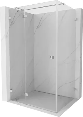 Zdjęcie produktu dla Mexen Lunar T kabina prysznicowa uchylna lewa 135 x 90 cm, transparent, chrom - 834T-135-090-01-00-L