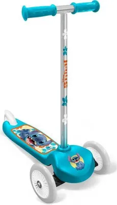 Produktbild von Tretroller, 3 Räder, DISNEY STITCH, Kinderroller ab 3 Jahren, ABEC 5 Kugellager, Anti-Rutsch-Deck