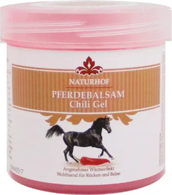 Produktbild von Pferdebalsam Chili Gel 3x 250ml Pferdegel Pferdesalbe Muskeln Entspannung Creme