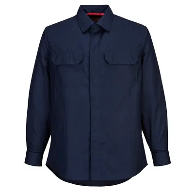 Obrázek produktu pro Portwest FR69 Bizflame Plus Shirt Navy Velikost XXXL