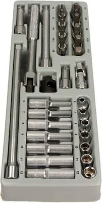 Produktbild von SELTA Steckschlüsselsatz SE-3531 Chrom-Vanadium-Stahl