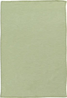Produktbild von Kinderdecke - Hellgrün - 70 x 100 cm - Baumwolle - mit Querstreifen