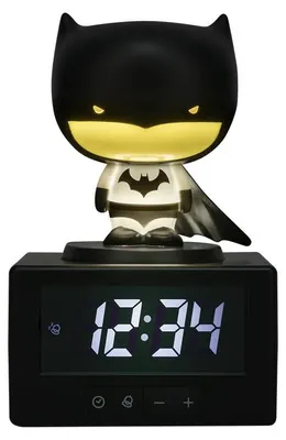 Batman Icon Wecker, Digital, Mehrfarbig, Kunststoff, Tischmodell