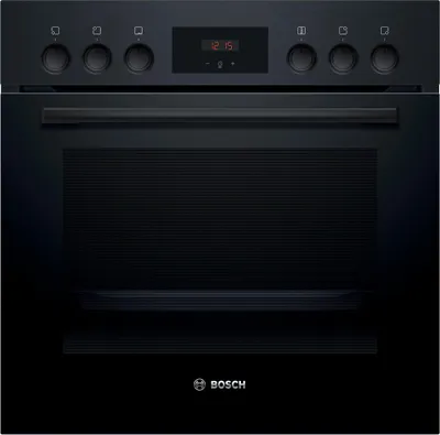 Produktbild von Bosch HEF113BB0 + HEZ431002 + NKN64RGA2E, Keramik, 4 Zone(n), Glaskeramik, Schwarz, Berührung, 58,3 cm