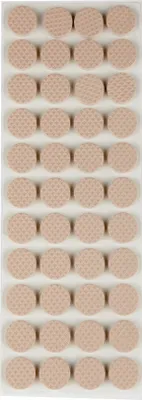Produktbild von Anti-Rutsch Pads Bodengleiter beige selbstklebend in rund und eckig auswählbar (Rund Ø 20 mm)