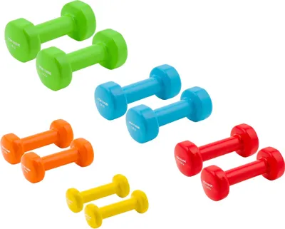 Produktbild von Sport-Thieme Fausthantel-Set "Vinyl", 0,5–3 kg