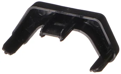 Produktbild von Kunststoff-Endkappe der Schiene des Fahrradträgers BIKE 2 / 3 / 4, schwarz - Ersatzteil