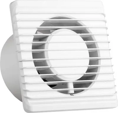 Image de Ventilateur de salle de bains 100 mm, silencieux (28 dB), pour salle de bains et cuisine, 93 m³/h