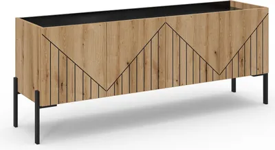 Produktbild von Lowboard >Neo< in Evoke Oak - 153x62x40cm (BxHxT)