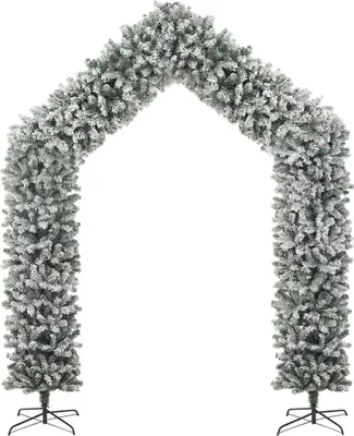 Produktbild von vidaXL Weihnachtsgirlande Beschneit 270 cm