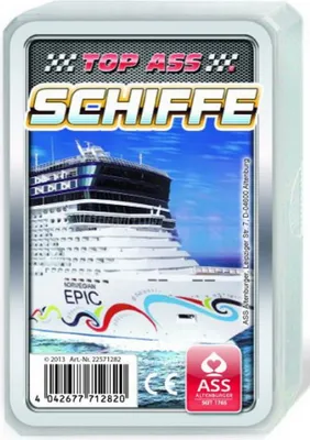 Produktbild von TOP ASS Quartett Schiffe, 1 Set