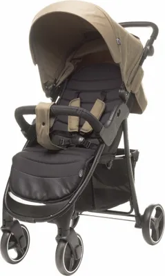 Obrázek produktu pro 4BABY Rapid sportovní kočárek Velký lehký kočárek nastavení výšky rukojeti nánožník velká kola Barva: Mokka