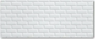 Produktbild von Tulup® Leinwandbild - 125x50 cm - Wandkunst - Drucke auf Leinwand - Leinwanddruck - Sonstige - Weiß - Keramikwand
