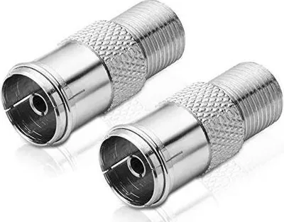 Produktbild von Adapter F-Buchse / IEC-Koax-Buchse (2 Stück)