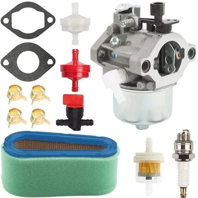 Obrázek produktu pro Sada motorových křovinořezů s vzduchovým a palivovým filtrem - motor se čtyřtaktním spalováním - sada těsnění - vhodná pro motory Briggs & Stratton - včetně náhradních dílů