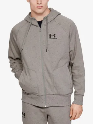 Produktbild von Under Armour Herren-Sweatshirt SPECKLED FLEECE FZ HOODIE MD