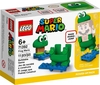 Produktbild von LEGO® Super Mario Kombinezon żaby Mario - 71392 NOWOŚĆ! Części 11x