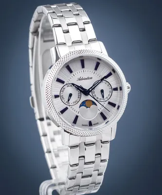 Image de Adriatica Montre multifonction phase de lune pour femme
