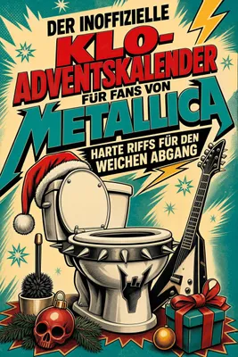Produktbild von Der inoffizielle Klo-Adventskalender für Fans von Metallica