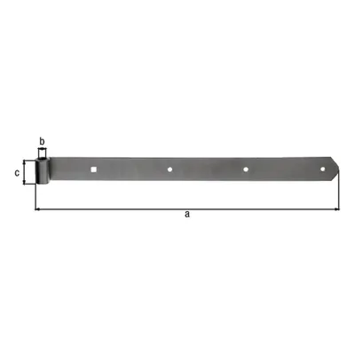 Obrázok produktu pre Záves rolety Alberts z nehrdzavejúcej ocele Ø13 mm veľkosť 400 x 40 mm